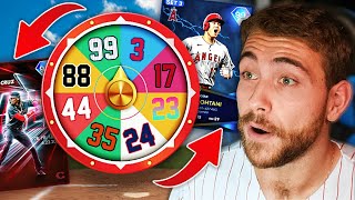 The Wheel of JERSEY NUMBERS Drafts My MLB The Show Team [upl. by Eiclehc]