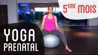 Yoga prénatal  5ème mois de grossesse [upl. by Kristyn]