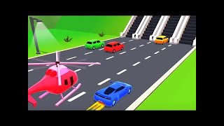 Double Flatbed Trailer Truck vs Speedbumps Train vs Cars BeamngDrive  Flatbed Trailer [upl. by Budwig]