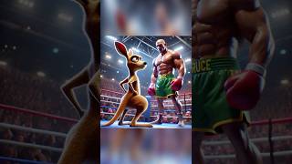 Can Skippy the boxing kangaroo save a mans dream ai cartoon animation funny kangaroo [upl. by Rickey777]