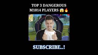 TOP 3 DANGEROUS M1014 PLAYERS IN FREEFIRE 😱🔥  FREEFIRE FACTS maheshff freefire totalgaming [upl. by Aroved642]