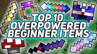 ROTMG Top 10 Beginner Items OP for New Players [upl. by Haran]