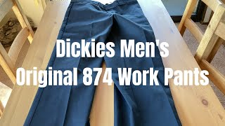 Dickies Mens Original 874 Work Pants [upl. by Kassel]