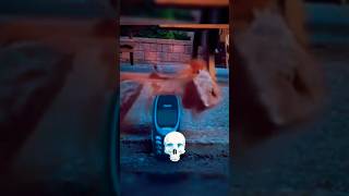 Durability of Nokia 💀🙏🏻♾️ Nokia vs Iphone edit aura viralshort 4u foryou viralvideo skull [upl. by Silletram]