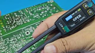 FNIRSI LCRST1 Mini Smart Tweezer LCR SMD ESR Tester  Product Review [upl. by Columbyne]