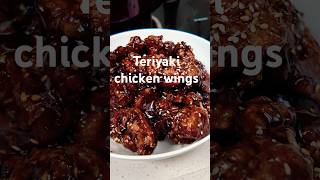 Teriyaki chicken wings cooking [upl. by Adaline]