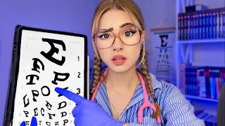 ASMR Cranial Nerve Exam BUT EVERYTHING IS WRONG ❗😲 Medical Roleplay 👩‍⚕️ [upl. by Nilesoj]