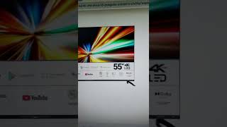 Smart TV LED 4K UHD Philco 55 Polegadas Android TV PTV55G7EAGCPBL promo desconto presente [upl. by Aihcela]