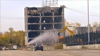 Detroit 2024 City Of Contrasts Demolitions Fort Street Rebuilding Gordie Howe Bridge Area Update [upl. by Politi934]