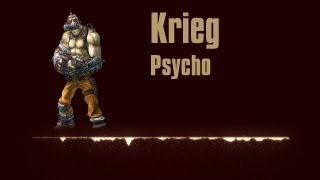 Borderlands 2  Krieg Quotes [upl. by Eppesuig]