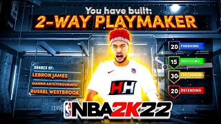 THE ISO BUILD THAT WILL BREAK NBA2K22  2WAY PLAYMAKING GUARD MUST BE PATCHED BEST BUILD 2K22 [upl. by Avram]