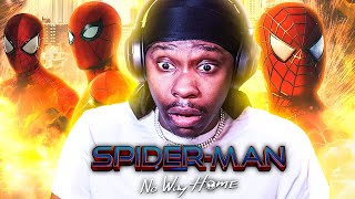 My First Time Watching SpiderMan No Way Home  Movie Reaction [upl. by Lundt]