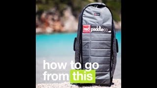 How To Inflate Red Paddle Co SUP  106 Ride Package SUP  Red Paddle Co [upl. by Nadine]