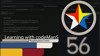 Learn HTML Forms by Building a Registration Form  Step 56 [upl. by Nirat]