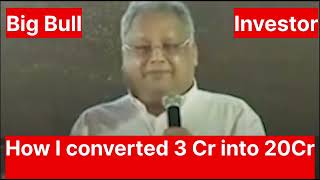 Rakesh jhunjhunwala interview  Rakesh Jhunjhunwala story  Rakesh jhunjhunwala Interview hindi [upl. by Seth]