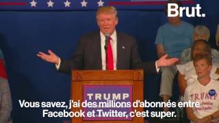 Quand Donald Trump twitte La bourse flippe [upl. by Herahab]