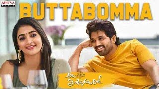 Butta Bomma Hindi Version Full Screen Status  Allu Arjun  Pooja Hegde [upl. by Kilroy627]