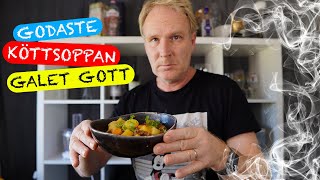 Galet god köttsoppa  Godaste soppan [upl. by Nylekcaj]