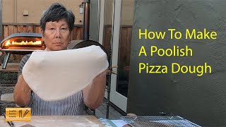 How To Make A Poolish Pizza Dough [upl. by Hong132]