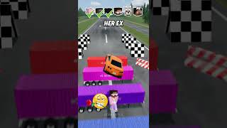 Help Me Get My Crush Attention In A Car Jump Challenge 😭 shorts beamngdrive [upl. by Chaffinch]