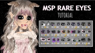 MSP  RARE EYES TUTORIAL  VIP VERSION CHEAT ENGINE 2023 [upl. by Jauch]