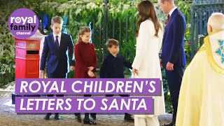 Will amp Kate With Royal Children at Carol Serice in Westminster Abbey [upl. by June305]