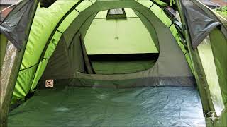 Eurohike Avon Deluxe 3 Person Tent Overview [upl. by Nilyak]