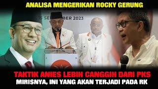 Kali Ini Analisa Rocky Gerung Sangat Mengerikan [upl. by Anaeel]