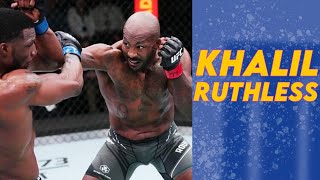 3 Minutes of Khalil Rountree Either Beating His Opponents With no Mercy or Just Getting Manhandled [upl. by Acinelav918]