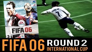 Fifa 06 Playstation 2 HD Gameplay International 2 Round [upl. by Brighton]