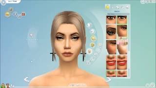 Custom Content Couple  Sims 4 CAS [upl. by Mast]