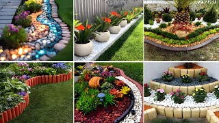 100 GARDEN DECORATION IDEAS 2024  CREATIVE GARDEN BORDER AND EDGING  GARDEN LANDSCAPING IDEAS 🌼 [upl. by Airbas]