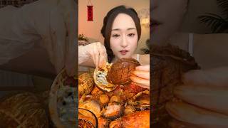 Seafood Feast Lobster King Crab Snails Abalone and More Delicious Dishes [upl. by Aalst830]