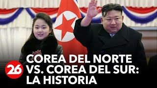 Corea del Norte vs Corea del Sur la historia [upl. by Anilorac]