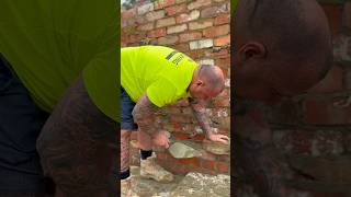 Bricklaying ASMR 🤌 bricklaying bricklayer asmr [upl. by Bautista]