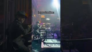 Improvised jam with The Texas Bluesmen bluesbrothers drums livemusic blues friscotx band [upl. by Rennerb]