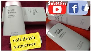 Missha🌞Soft Finish Sunmilk REVIEW ।। Anannya Nira [upl. by Mlawsky910]