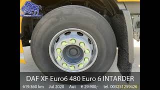 DAF XF Euro6 480 Euro 6 INTARDER [upl. by Renrag]