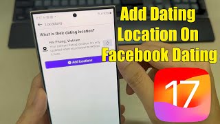 How To Add Dating Location On Facebook Dating ✅ [upl. by Glennis]