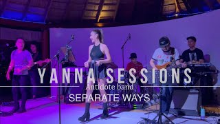 Journey  SEPARATE WAYS  Live stage cover by Antidote band  YannaSessions [upl. by Belldas]