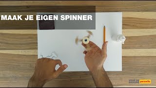 Praxis  Zo maak je zelf een fidget spinner [upl. by Akemor]