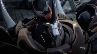 Transformers Prime Predaking vs Unicron [upl. by Helaine]