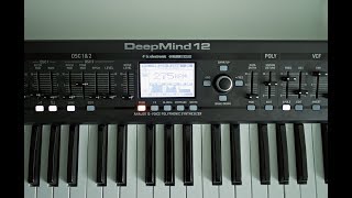 Behringer Deepmind 12 custom patches [upl. by Niamrahc]