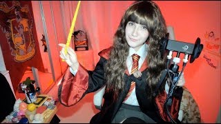 ASMR Harry Potter cosplay Hermione Granger  АСМР косплей Гермионы из вселенной Гарри Поттера [upl. by Darken]