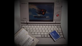 Toshiba Libretto 50CT HDD to CF card [upl. by Ocihc]