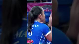 LYANN DE GUZMAN sharp cross ateneo volleyball haikyuu shakeyssuperleague [upl. by Linell163]