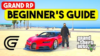 How To Start Playing GTA 5 RP  Grand RP Complete Beginners Guide  Free Car GC amp More  New 2023 [upl. by Mars]