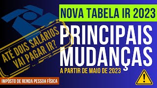 PRINCIPAIS MUDANÇAS NA NOVA TABELA DO IMPOSTO DE RENDA 2023 COM EXEMPLOS PRÁTICOS [upl. by Schram]