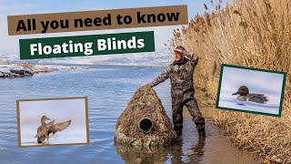 In my DIY Floating Blind photographing birds What you need to know when using a Floating Blind [upl. by Nancey]