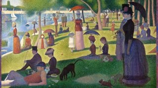 Georges Seurat Brief biography and artwork Great for kids and esl [upl. by Lavona]